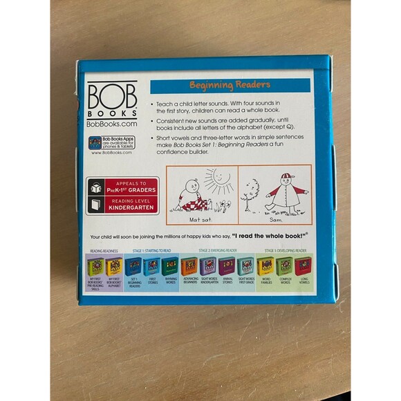 Bob Books - Set 1: Beginning Readers Box Set | Phonics, Ages 4 and up NIB - Picture 2 of 7